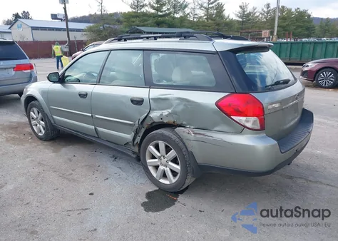 2009 Subaru Outback 2.5I from USA, damaged, VIN 4S4BP61C996342715